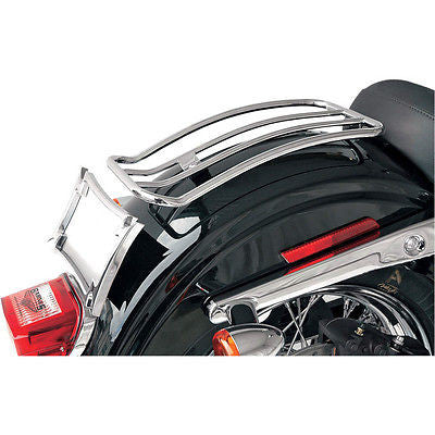 Harley-Davidson® Dyna® Chrome Fender Bagage Rack Porta Rack Grill