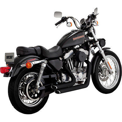 Escapes Para Harley-Davidson Sportster '99-'03 Vance & Hines Shortshots Black