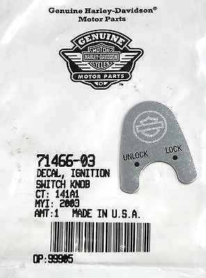 Harley-Davidson® Touring 71466-03 Zündschalter-Aufkleber