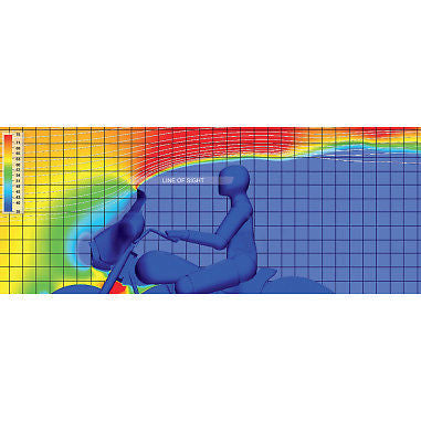 PARABRISAS WIND SPLITTER PARA HARLEY-DAVIDSON® TOURING 1996-2013