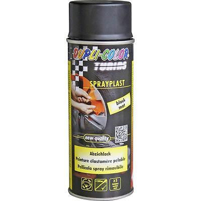 Spray Pintura Vinilo Liquido Negro Mate Dupli-Color Sprayplast Strippable Paint