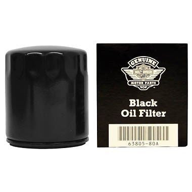 Filtro De Aceite Negro Harley-Davidson® 63805-80A Evolution® Black Oil filter
