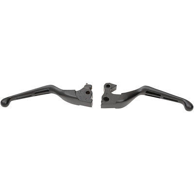Manetas Negras Para Harley-Davidson® Sportster® '14-Up Black Slotted Levers