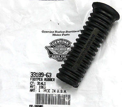Harley-Davidson® Fußrastengummi 33189-63 Fußrastengummi