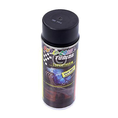 Matte Black Heat-Resistant Paint for Exhaust and Engine