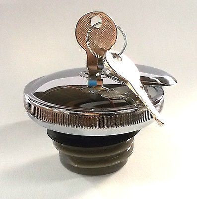 Chrom-Tankdeckel mit Schlüssel für Harley-Davidson
