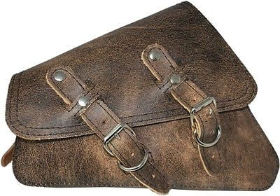 Jammer "Solo" Satteltasche für Harley-Davidson® Sportster® La Rosa Solo Braun