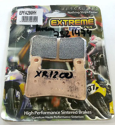 Pastillas Freno Delantero Para Sportster® XR1200 Remblokken Voorzijde Ebc Extreme HH