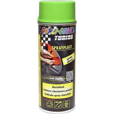 Spray Pintura Vinilo Liquido Verde Brillo Dupli-Color Sprayplast Strip Paint