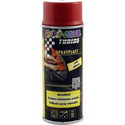Spray Pintura Vinilo Liquido Rojo Brillo Dupli-Color Sprayplast Strippable Paint