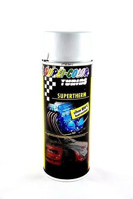 Pintura Anticalorica Especial Motores Color Aluminio Plata