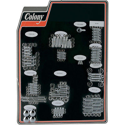 Chrom-Hardware-Kit für Harley® Dyna® Inbusschrauben-Kits