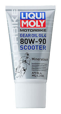 Aceite Caja Cambios Para Scooter Liqui-Moly Scooter Gear Oil Gl 4 80W90 150Ml