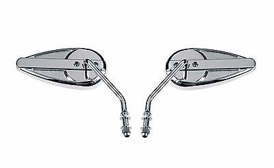 Tear RearView Spiegels voor Harley-Davidson® Teardrop Chrome Mirror Kit