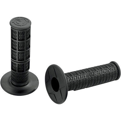 Puños De Manillar Alto Rendimiento Moose Racing Stealth Mx Blk Hand Grips