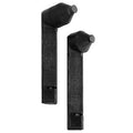 Misaligned conical supports for stand under the fork