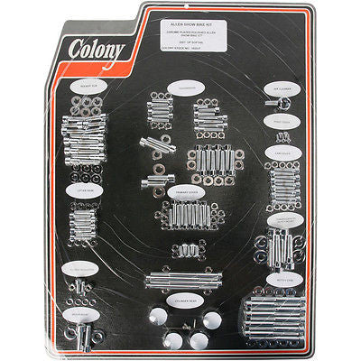 Chrom-Hardware-Kit für Harley® Softail® Inbusschrauben-Kits