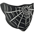Neoprenmaske Neopren-Halbgesichtsmaske Spinnennetz