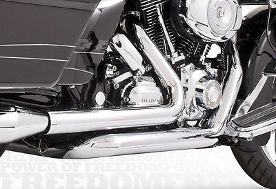 Katalysatorfreie Auspuffkrümmer für Harley-Davidson Touring Dual Headers