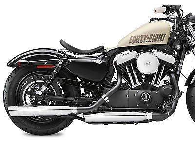 Colectores Escape Harley-Davidson® Sportster® 65600155 Jet Black Header Pipes