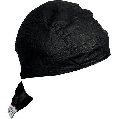 Pañuelo Para La Cabeza Bandana Flydanna Solid Black Zanheadgear