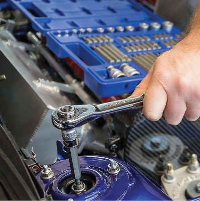 Juego De Puntas Y Vasos Profesional Expert 61 Piezas