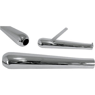 Cafe Racer-Auspuff für Harley-Davidson® Universal Round Megaphone Muffler