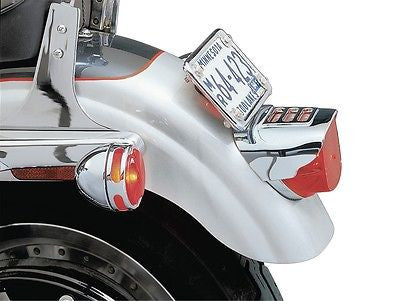 Visera Custom De Piloto Trasero Para Harley-Davidson®