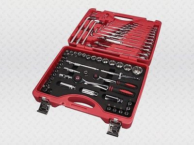 Tool Set In Inches 64 Pieces For Harley-Davidson Tool Kit