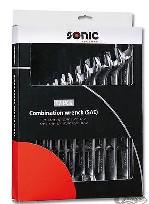 Juego Llaves Combinadas En Pulgadas Combination Wrench (SAE) 12 Pcs