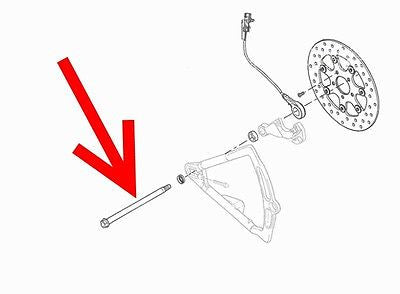 Eje trasero Harley-Davidson® Softail® Rocker & Breakout 41347-08
