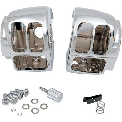 Chrome Switch Housings for HD® Switch Housing Kit