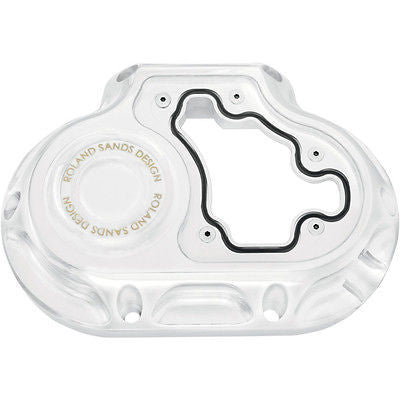 Getriebeabdeckung für Harley® RSD Clarity Getriebeseitenabdeckung Chrom