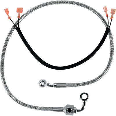 Latiguillo Freno Trasero Acero Inoxidable Para Sportster® 00-03 Rear Brake Line