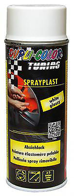 Spray Pintura Vinilo Liquido Blanco Brillo Dupli-Color