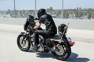 Respaldo Para Harley-Davidson® Sportster® Burly Chrome Tall Sissy Bar With Pad