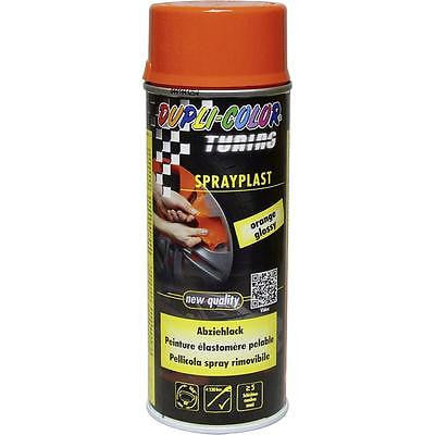 Spray Pintura Vinilo Liquido Naranja Brillo Dupli-Color Sprayplast Strip Paint