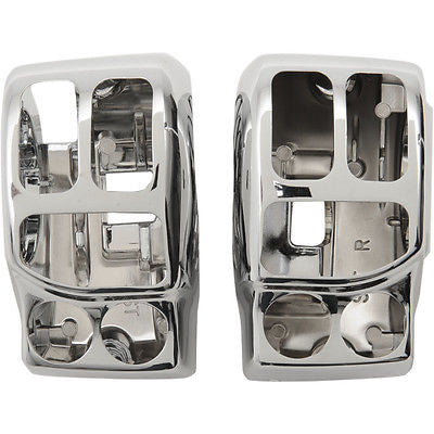 Carcasas Interruptores Para Harley-Davidson® Touring Chrome Switch Housing Kit