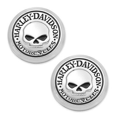 Paar Harley-Davidson emblema® zelfklevende 14100749 metalen medaillon