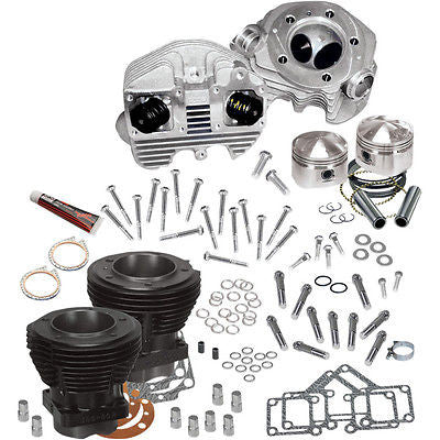 Kit Alto Motor Para Harley-Davidson Shovelhead 66-78 S&S 74" Top End Kit 90-0097
