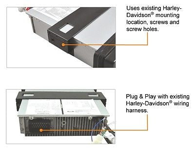 Ersatz-Radio-Audiogerät für Harley-Davidson Premium Radio-Audiosystem