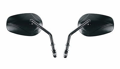 Espejos Retrovisores Conicos Para Harley-Davidson® Tapered Black Mirror Kit IZQUIERDO