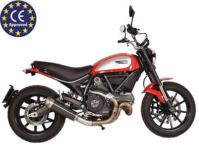 Ducati Scrack Spark Evo V Slip-on Dufflers ECE goedgekeurd