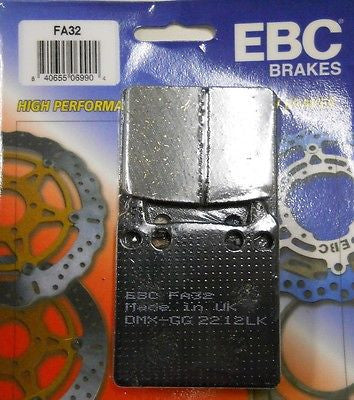 Pastillas Freno Trasero Honda Goldwing '75-'79 Rear Brake Pads EBC FA32
