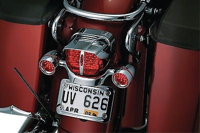 Visera Custom De Piloto Trasero Para Harley-Davidson®