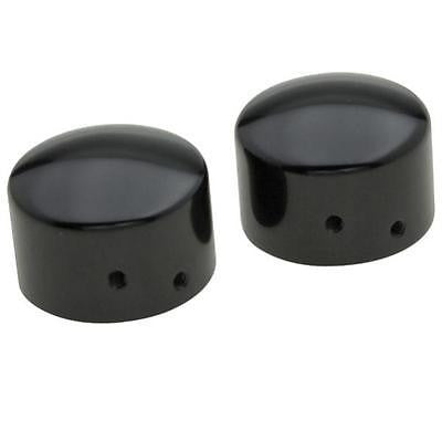 Black Wheel Axle Caps for Harley-Davidson®