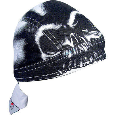 Pañuelo Para La Cabeza Bandana Road Hog Airbrush Skull