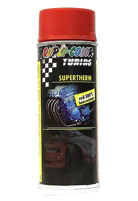 Special Heat-Resistant Paint for Engines in Matte Red