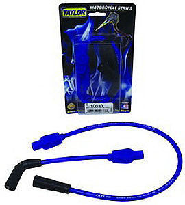 Cables Bujia Alto Rendimiento Para Harley-Davidson® Taylor 8mm Plug Wires Blue