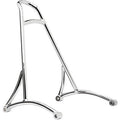 Backrest For Harley-Davidson® Sportster® Burly Chrome Short Sissy Bar